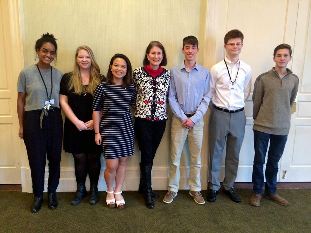 Interact Club visits Rome Rotary